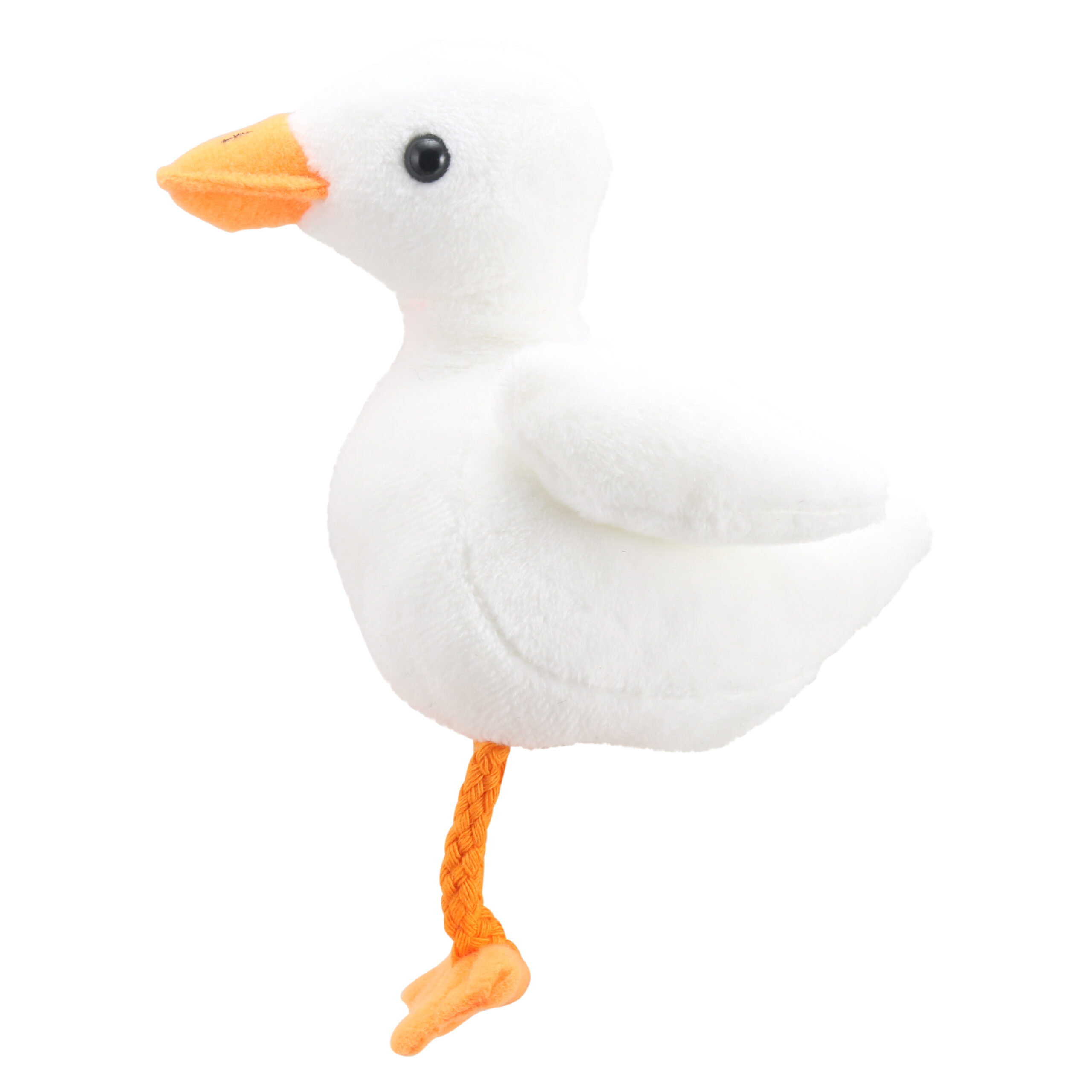 Duck finger puppet