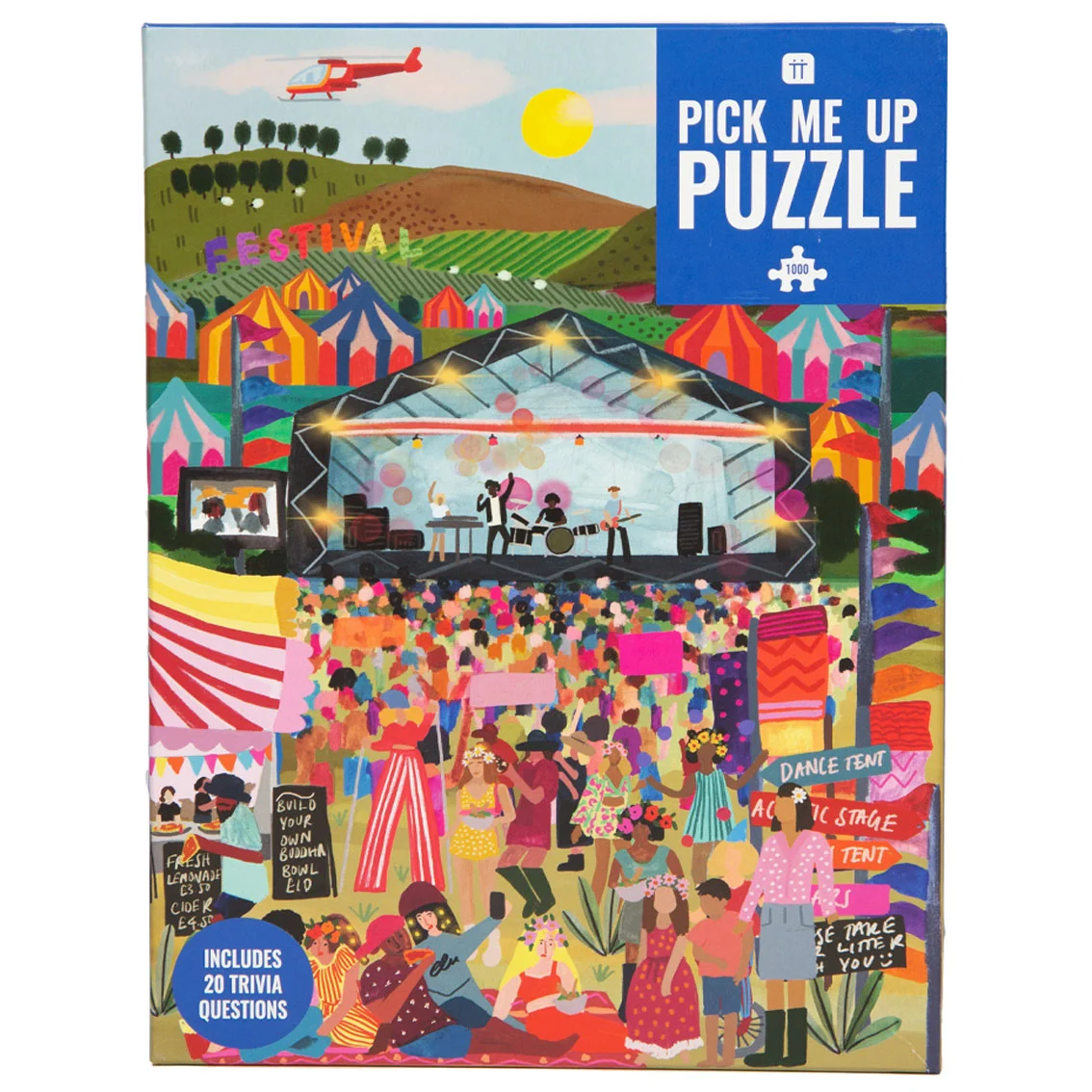 Festival Pick Me Up Puzzle by Talking Tables